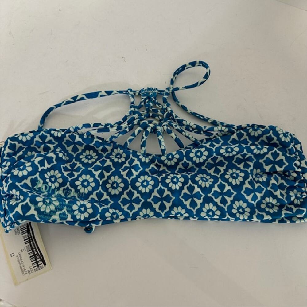 Tori Praver Bikini Top Carribean Blue